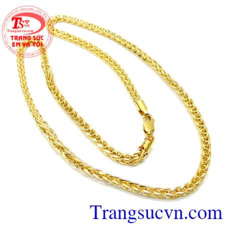 Dây chuyền italy 10k nhập