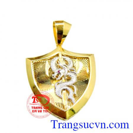 sản phẩm nam tính hợp phong thủy, Mặt dây chuyền nam rồng 3D