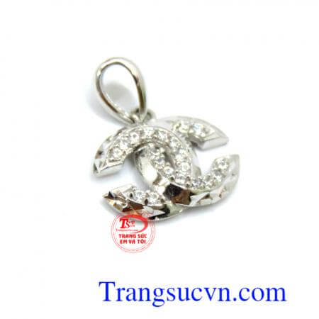 Mặt dây chuyền vàng tây nữ,vàng đảm bảo chất lượng và uy tín. Mặt dây vàng chanel vàng 10k