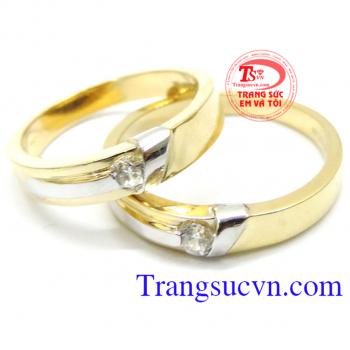 Nhẫn cưới vàng giá rẻ đẹp sang trọng kinh tế cho đôi bạn trẻ