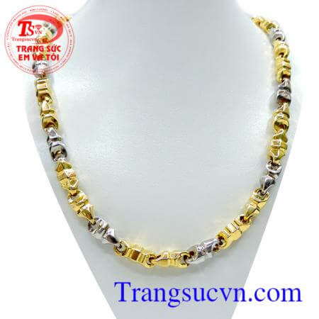 Dây chuyền nam vàng 14k đẹp