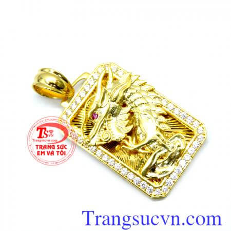 Chiếc Mặt dây nam rồng 3D siêu đẹp,  may mắn dành cho nam,