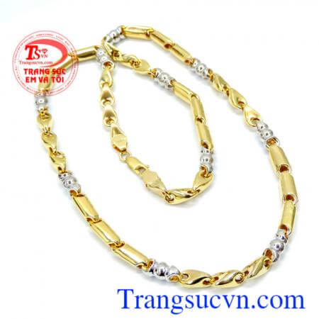 Dây chuyền nam vàng 10k