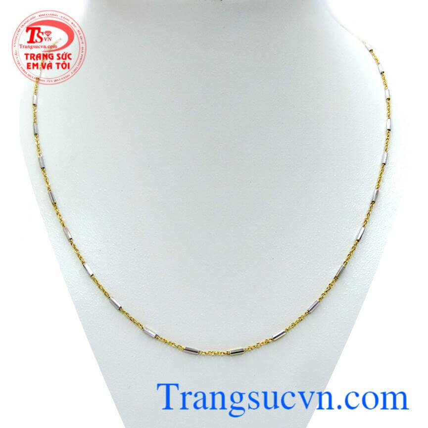 Dây chuyền vàng ý đốt đẹp
