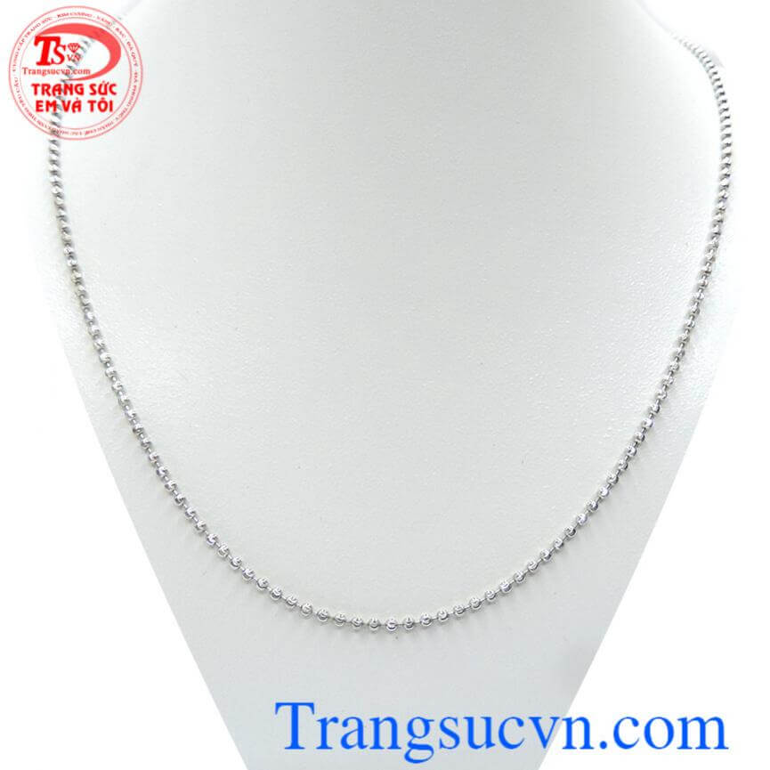 Dây chuyền vàng ý dạng bi