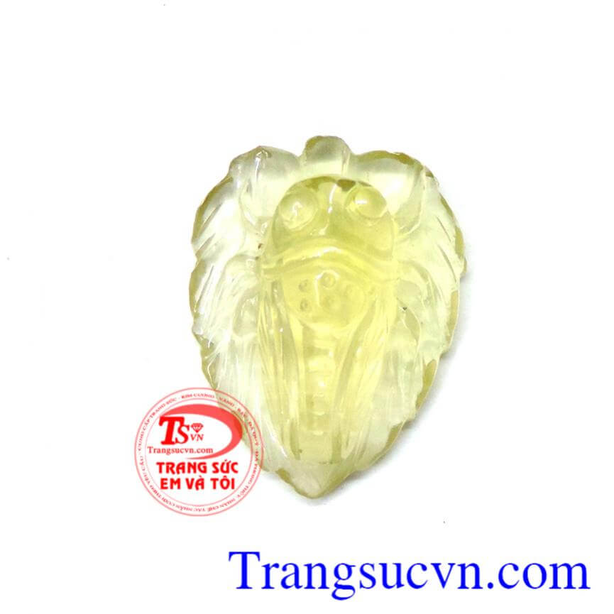 Ve sầu thạch anh vàng đẹp