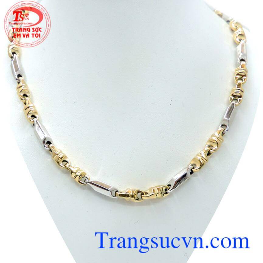 Dây chuyền 18k italy đẹp