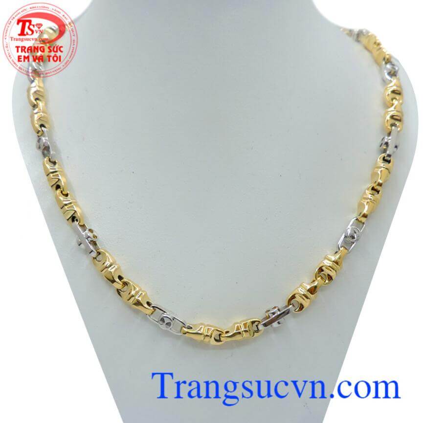 Dây chuyền 18k italy