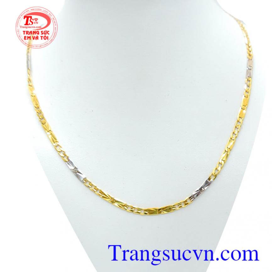Dây chuyền nam 10k  kiểu đẹp