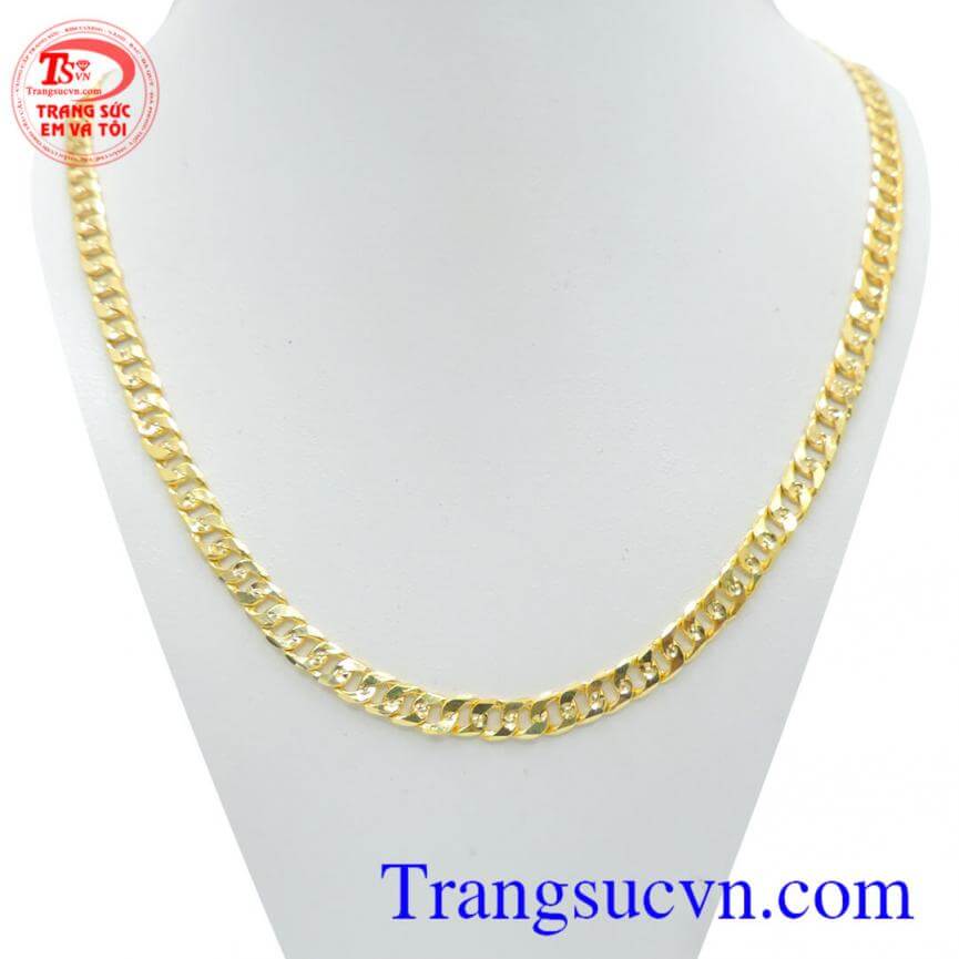 Dây chuyền nam mạnh mẽ 10k TSVN