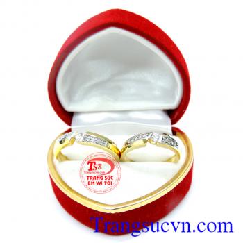 Nhẫn cưới vàng giá rẻ đẹp sang trọng kinh tế cho đôi bạn trẻ