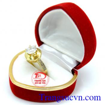 Nhẫn nữ vàng tây kiêu sa