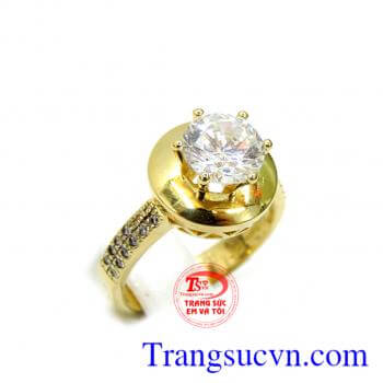 Nhẫn nữ vàng tây xinh Nhẫn dành cho nữ xinh, nhẫn nữ điệu đà sang trọng, nhẹ nhàng , nhẫn nữ vàng tây