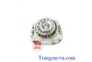 Nhẫn nam Đeo hợp thời trang, chất lượng vàng đảm đeo bền đẹp sáng bóng, tinh tế và sang trọng dành cho phái mạnh