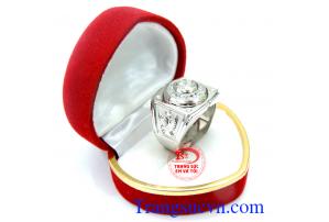 Nhẫn Nam Vàng Trắng