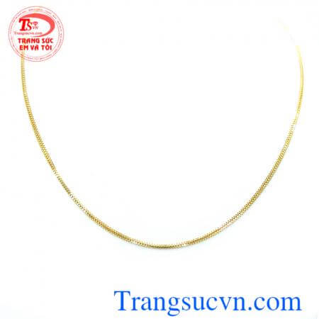 Dây chuyền vàng 18k nữ giá rẻ bán hàng uy tín chất lượng cao cấp