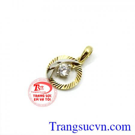Mặt dây nữ vàng 10k hàn quốc
