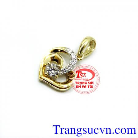 Mặt nữ vàng thanh lịch, mặt nữ vàng 10k đẹp. 