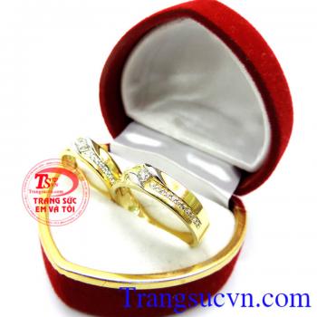 Nhẫn cưới giá tốt hạnh phúc mãi mãi cùng chung đôi
