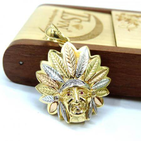 Mặt thổ dân 18k cá tính