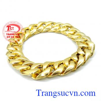 Lắc tay vàng 10k nam tính, lắc tay vàng tây đẹp, cá tính cho phải mạnh, lắc vàng 10k chuẩn chất lượng, kiểu dáng mạnh mẽ, nam tính, lắc tay vàng nam, giao hàng toàn quốc, bảo hành 6 tháng uy tín