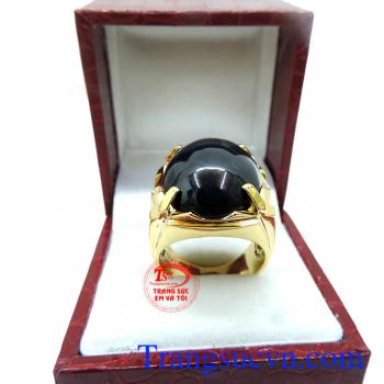 Sapphire xanh đen thiên nhiên