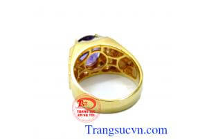 Nhẫn nam vàng tây đảm bảo chất lượng Uy tín