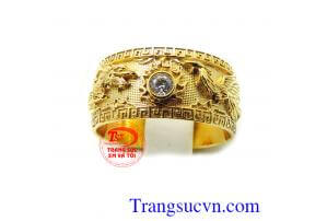 Nhẫn Nam Vàng Tây 14k