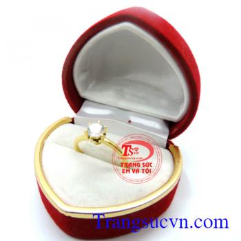Trang sức em và tôi luôn cung cấp những sản phẩm tốt nhất và đảm bảo chất lượng. Nhẫn nữ vàng tây 14k kim cương
