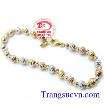 Lắc nữ Itali dạng bi