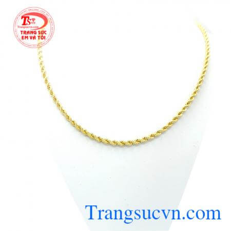 Dây chuyền Italy nhập khẩu đẹp, dây chuyền nữ italy thiết kế tinh tế sang trọng, luôn hướng tới xu hướng thẩm mỹ của phái nữ