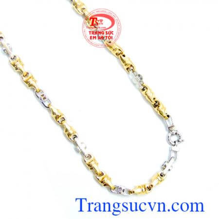 Dây chuyền 18k italy