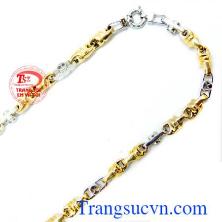 Dây chuyền 18k italy