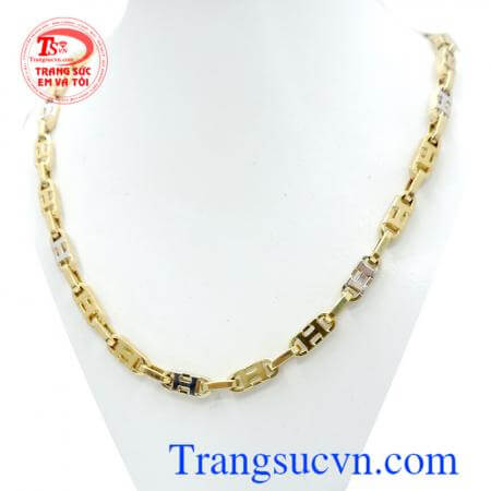 Dây chuyền hermes 18k