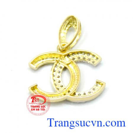 Mặt vàng Chanel 18k chất lượng.