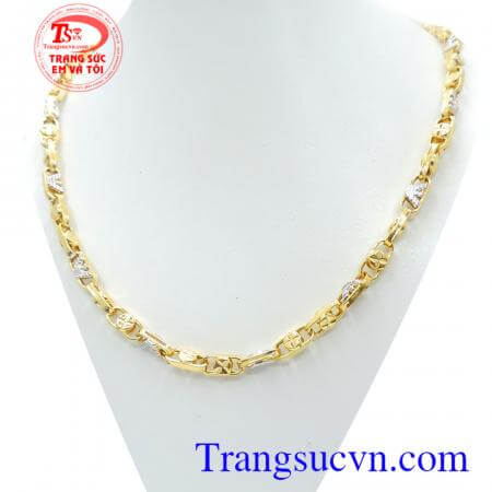 Dây chuyền mắt xích lịch lãm là sản phẩm tốt nhất cả về mẫu mã và chất lượng cho khách hàng