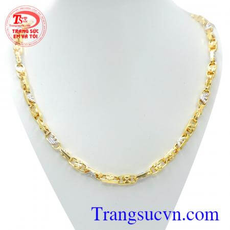 Dây chuyền mắt xích lịch lãm là sản phẩm tốt nhất cả về mẫu mã và chất lượng cho khách hàng
