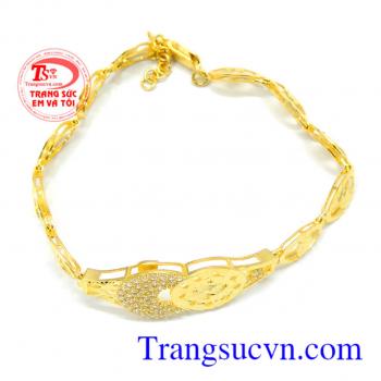 Lắc tay vàng 10k nữ tính tsvn