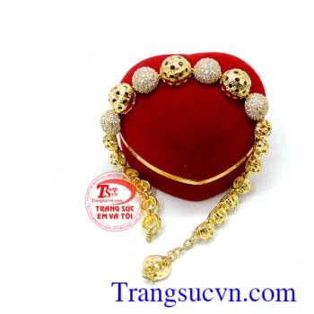 Mẫu mã hiện đại bán hàng trên toàn quốc giao hàng tận nơi. Lắc tay nữ hạt tròn nữ tính