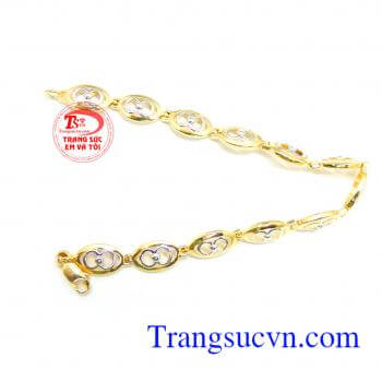 Lắc nữ vàng 10k kiểu dáng đẹp