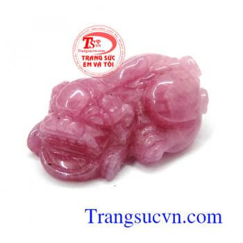 Tỳ hưu đá ruby thiên nhiên TSVN