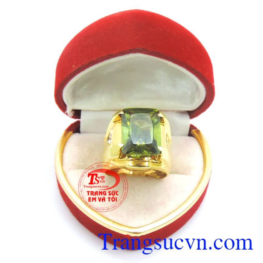 Nhẫn nam đá nhân tạo giá rẻ vàng Nhẫn nam đá đỏ vàng tây chất lượng đảm bảo