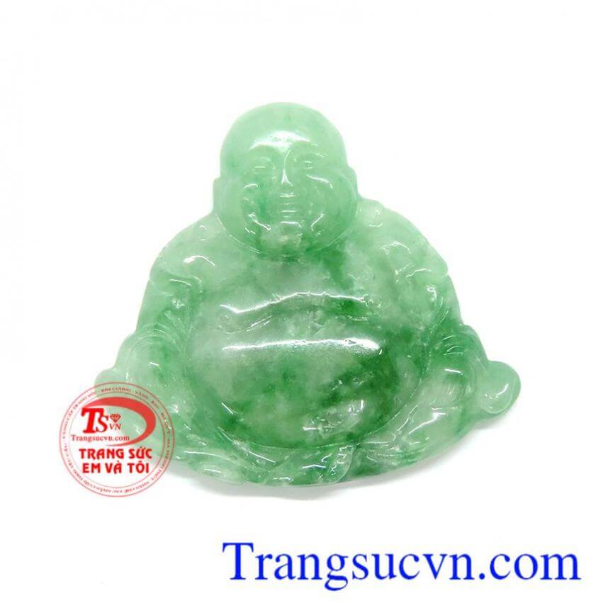 Phật di lặc ngọc cẩm thạch bụng phệ