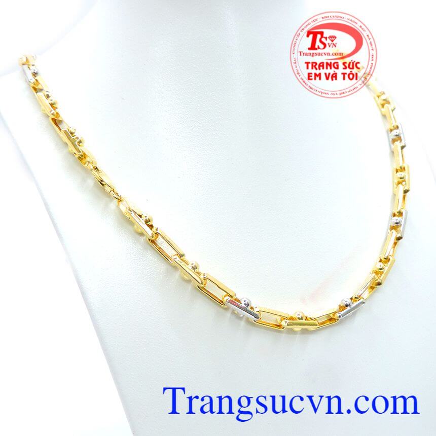 Sản phẩm dây chuyền vàng đeo hợp thời trang, Dây chuyền nam vàng tây chất lượng dây chuyền vàng đảm bảo chât lượng và uy tín
