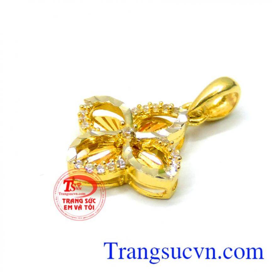 Mặt nữ vàng hoa 4 cánh 