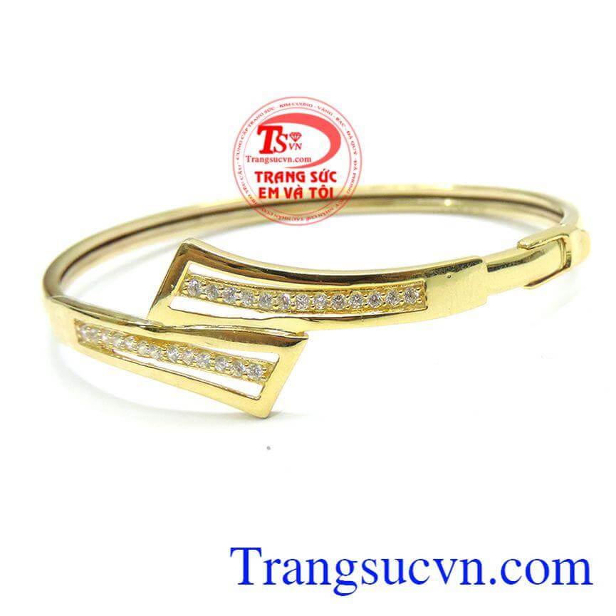 Vòng tay nữ vàng 10k tình yêu