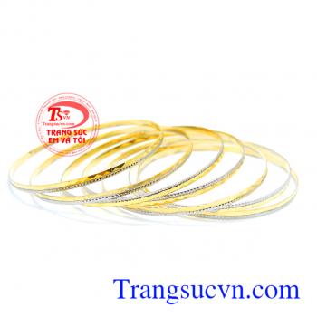 Bộ vòng nữ tuần vàng