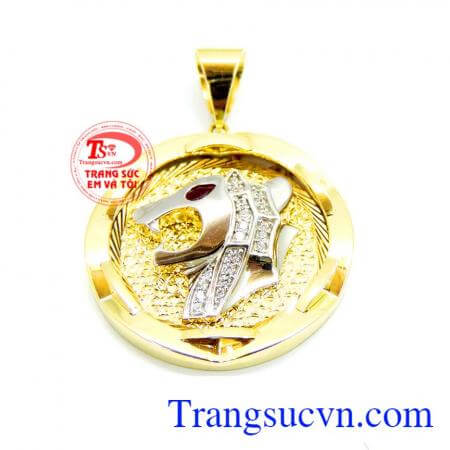 Mặt nam báo vàng 10k nhập korea
