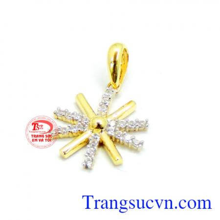 Mặt dây vàng 10k hậu duệ mặt trời