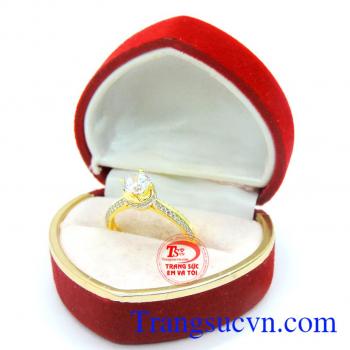 Dành cho phái đẹp, đeo hợp thời trang và quý phái. Nhẫn nữ đá quý korea trẻ trung